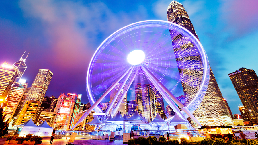 Hong Kong ferris wheel