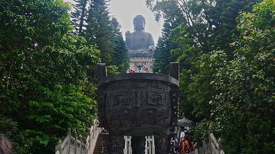 The Big Buddha or Tian Tan Buddha