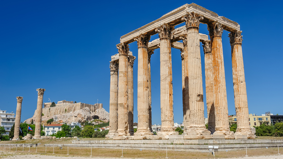 Acropolis - Temple of Olympian Zeus