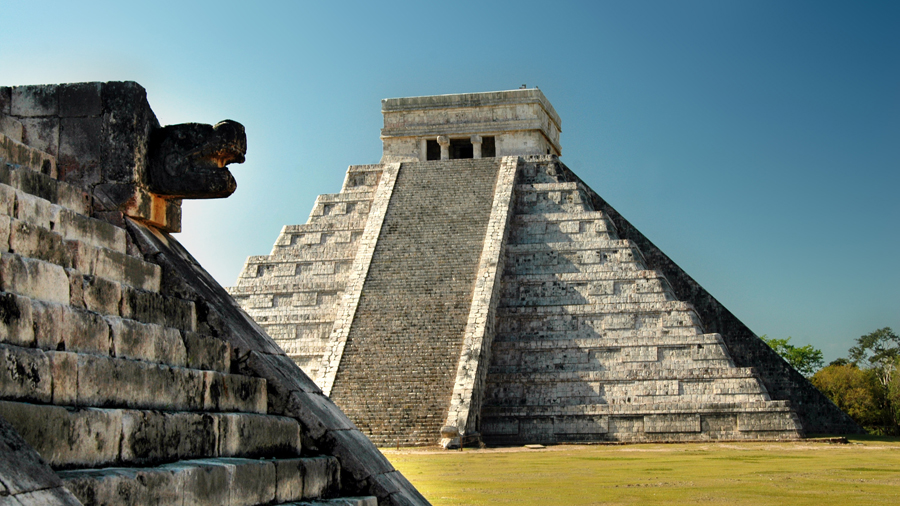 Chichen Itza and Tulum Pyramids from Cancun