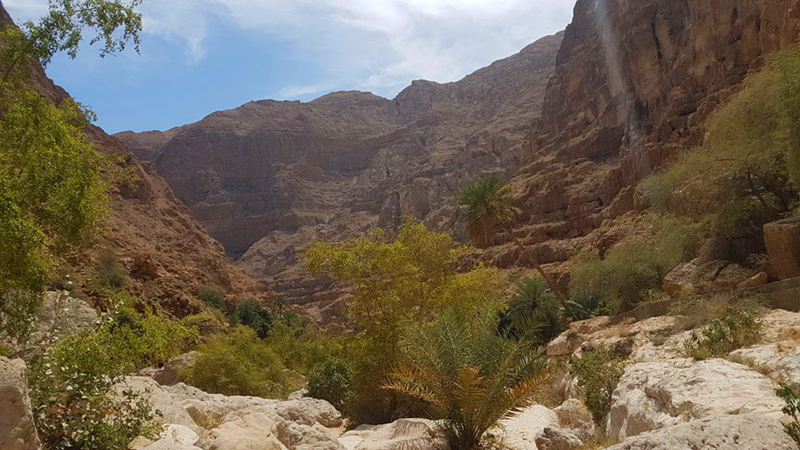 Epic landscape of Oman with many stunning mountains
