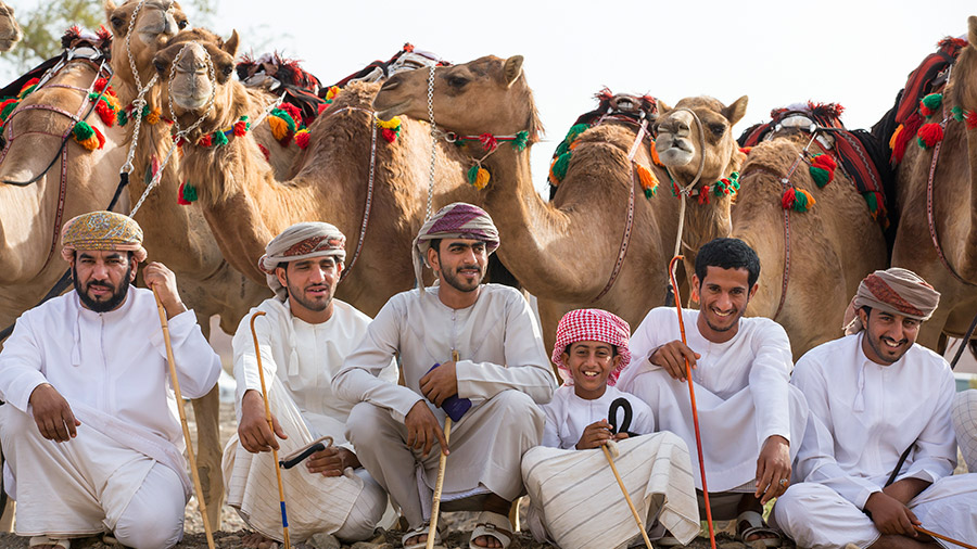 Friendly and relaxed people of Oman