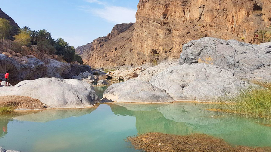 In Wadi Shad Oman