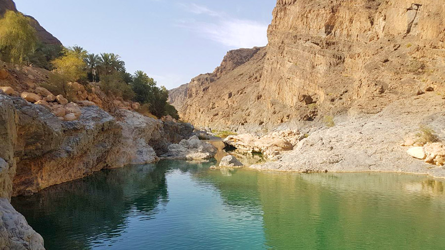 In Wadi Shad Oman