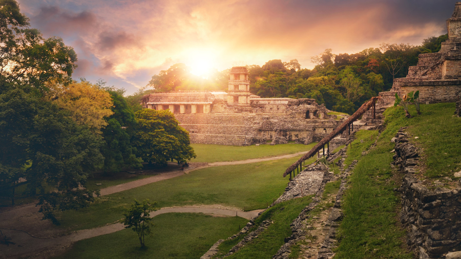 Mayan ruins of Palenque